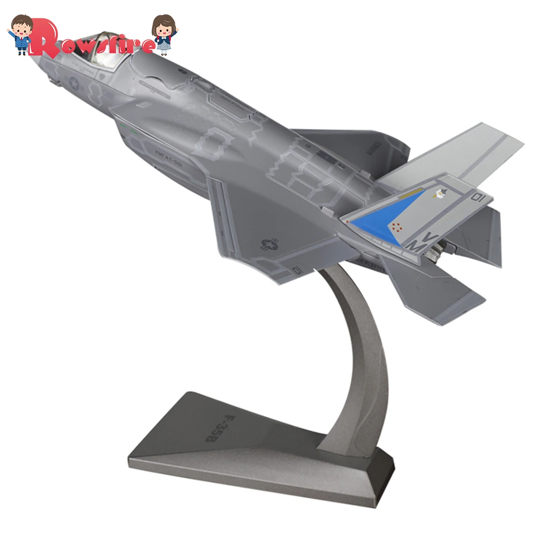 Rowsfire 1: 72 F35b сплав Перевозчик Модель военная модель молнии модель самолета подарок игрушка орнамент для офиса Декор