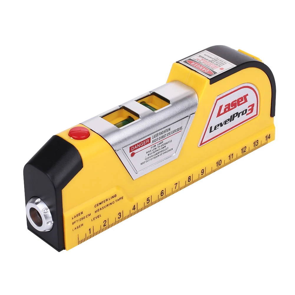 ABS желто-черный угол измерения уровня линейка лазерный уровень измерения игрушка важный момент прочный измерительный студенческий