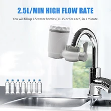 Домашний кран очиститель воды фильтр для воды система очистки с активированным углем система фильтрации кухонный кран аксессуары