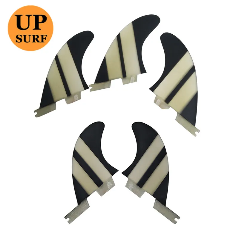 

FCS2 Fins GL/G3 Tri-quad fins 5 fins Surfboard Fin Fibreglass Fins FCS2 Quilhas Fins Upsurf