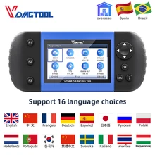 VDIAGTOOL VT600 OBD2 автомобильный сканер инструмент двигатель ABS SRS EPB масляный Сервис Сброс Инжектор Кодирование OBDII Автомобильный диагностический