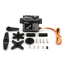 

JX BLS-HV7132MG 32KG Metal Steering Digital Gear HV Brushless Servo with High Voltage for RC Car Robot Airplane Drone