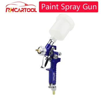

OBD2 0.8mm Nozzle H-2000 Professional HVLP Spray Gun Mini Air Paint Spray Guns Airbrush For Painting Car Aerograph