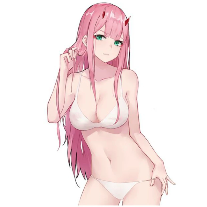 Наклейка на тему аниме 3 дорогая в Franxx 002 Zero Two наклейка для интимной девушки стены