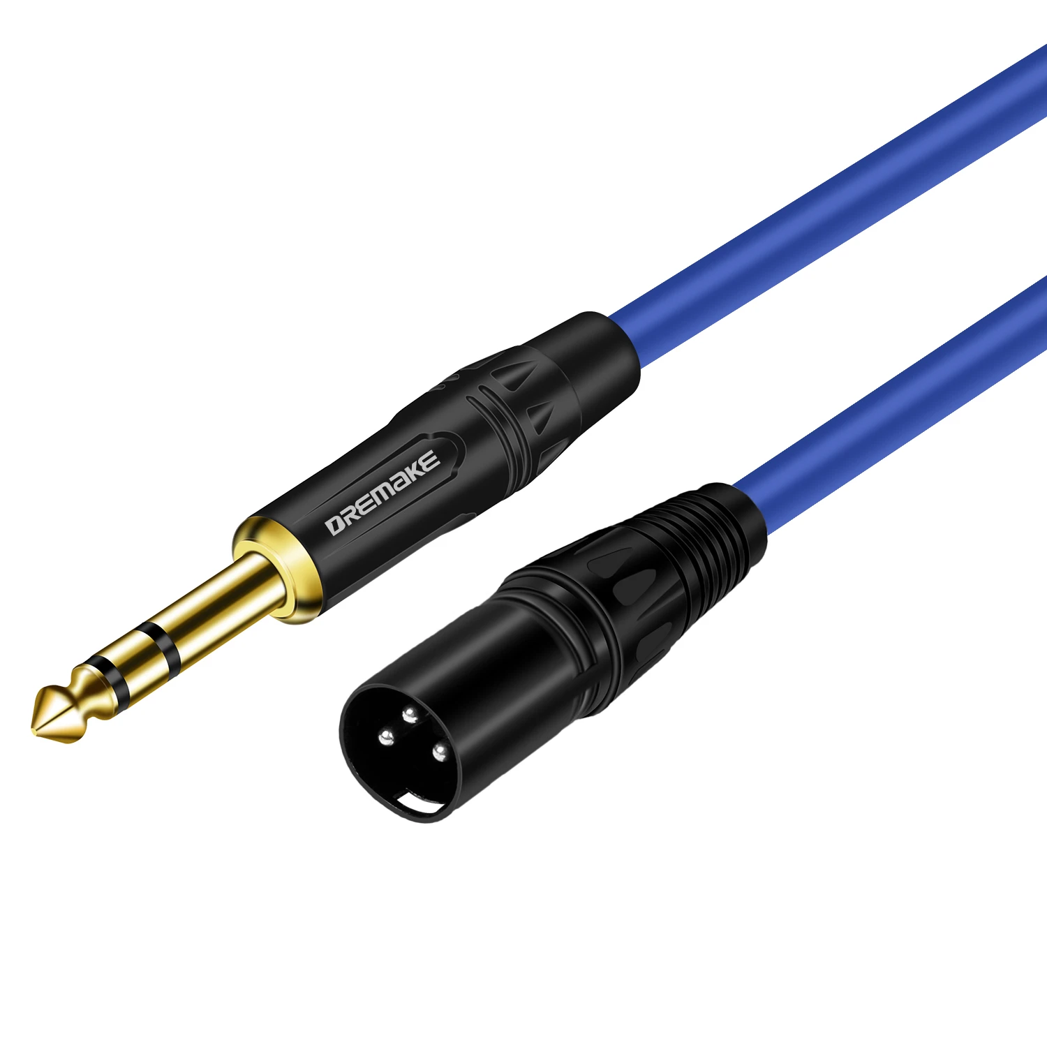ТРС 6 35 мм (1/4 дюйма) 3 Pin XLR балансный кабель 1/4 дюйма мужчина к мужской разъем TRS для микрофона платформа ди Джея