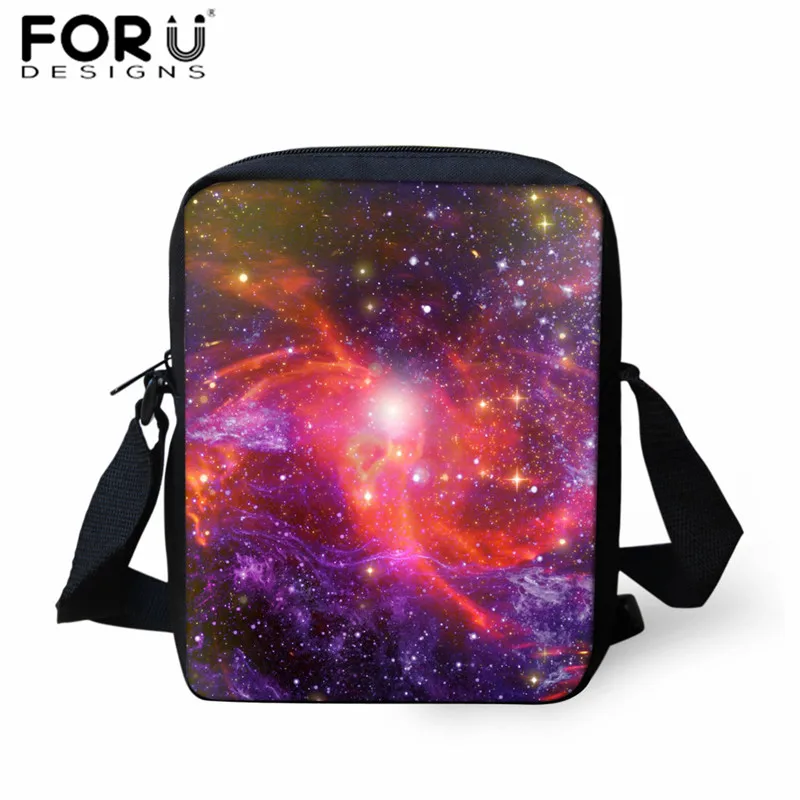 FORUDESIGNS Backpack for Teenager Girls Boys School Bags the Space Galaxy Women Travel Bagpack Children School Rucksack - Цвет: Z3162E