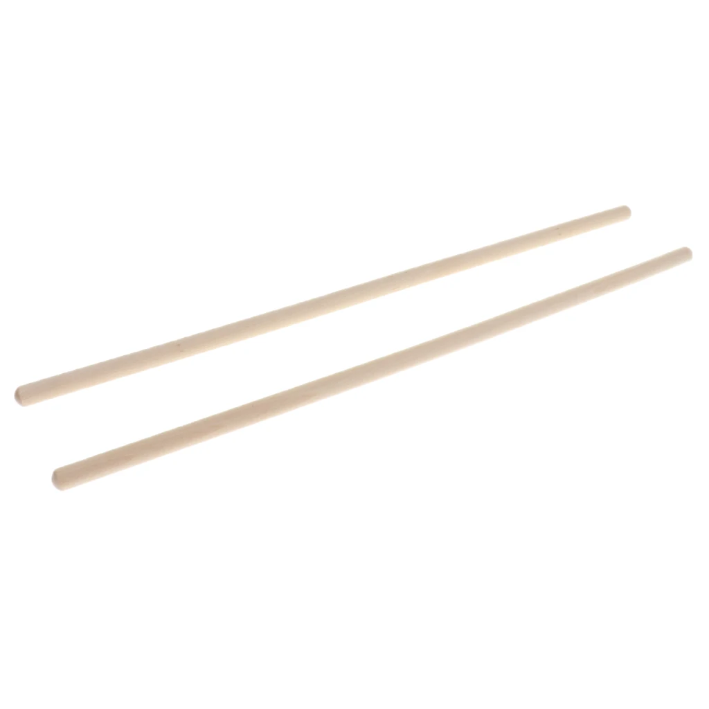 1 Pair Walnut Soild Wood Percussion Drumsticks Drum Stick For Drummer