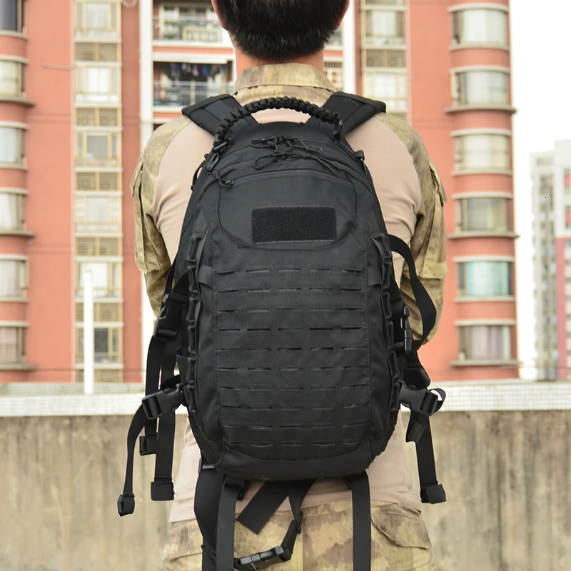 Тактический рюкзак лазерная резка Molle PALS сумка MultiCam 25L Спортивная Сумка военный рюкзак походные уличные сумки EDC Тактические шестерни