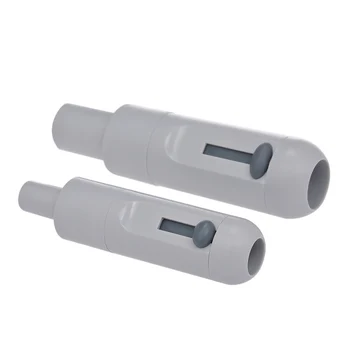 

2pcs Universal Saliva Swivel Sucker Suction Handle With Adjustable Valve Strong Weak Suction Autoclavable Dental Instruments