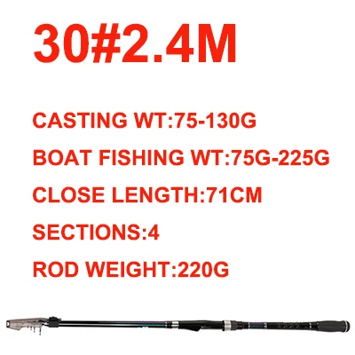 DAIWA Original 2019 LBT C SHORTPOWER boat rod Carbon Fiber spinning rod  Telescopic Short section fishing pole 2.7m/3m/3.3m
