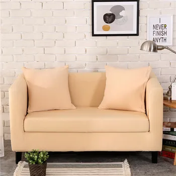 

solid color 1/2/3/4 seat corne sofa cover protection spandex modern elastic cotton polyester stretch chair cover For living room