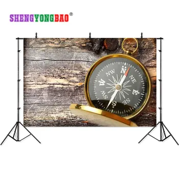 

SHENGYONGBAO Vinyl Custom Photography Backdrops Prop Board Wood Planks theme Photo Studio Background S17924-17