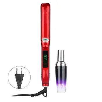 

Professional Hair Straightener LCD Display Ceramic Hair Flat Iron Styling StraightenerBeauty Salon Hair Hair Crimper
