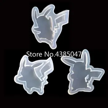 

1PC Cartoon Figure Liquid Silicone Expoxy Mold Resin Jewelry Mold UV Pendant Jewelry Accessories Handcraft Jewelry Tool