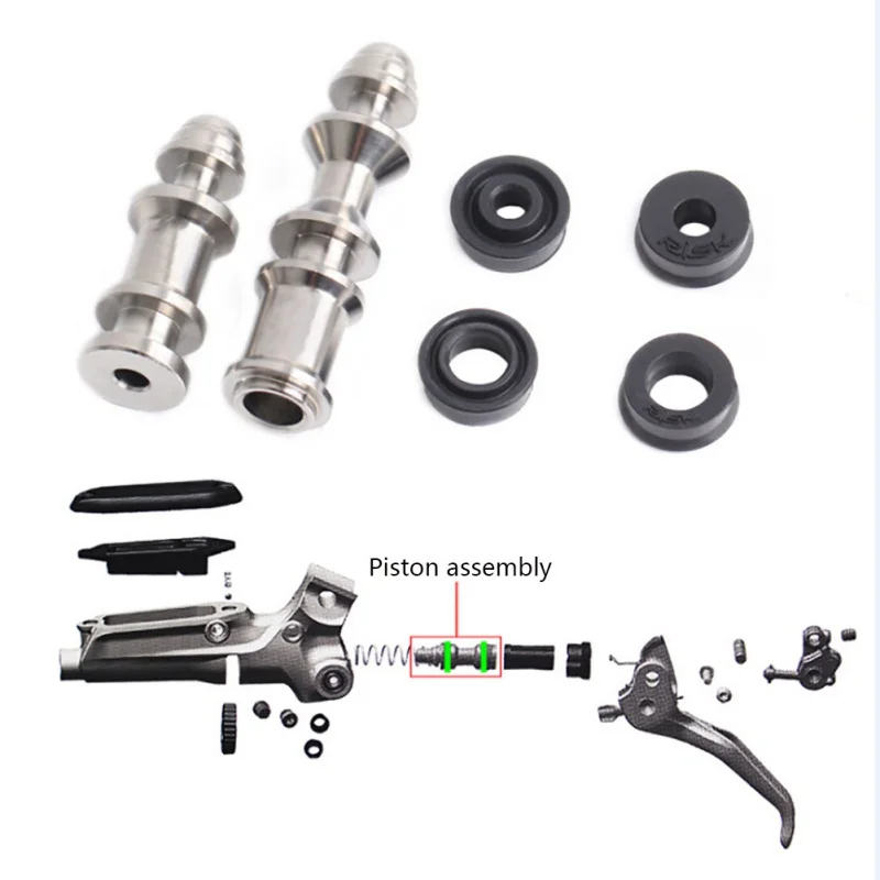 

Bicycle Disc Brake Lever Piston Repair Part Titanium Alloy For SRAM AVID Guide R RE RS RSC DB5 Level T TL Series Bike Parts