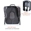 Crossten Durable 17 Inch Laptop Backpack,45L Travel bag,College Bookbag,USB Charging Port,Water Resistant,Swiss-Multifunctional ► Photo 2/6