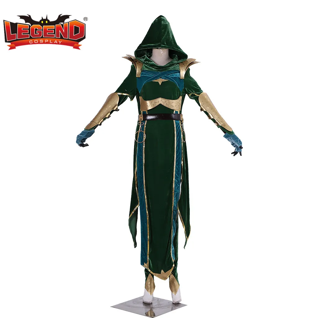 Cosplay Legend Game Mortal Kombat Jade Green Version Cosplay Costume