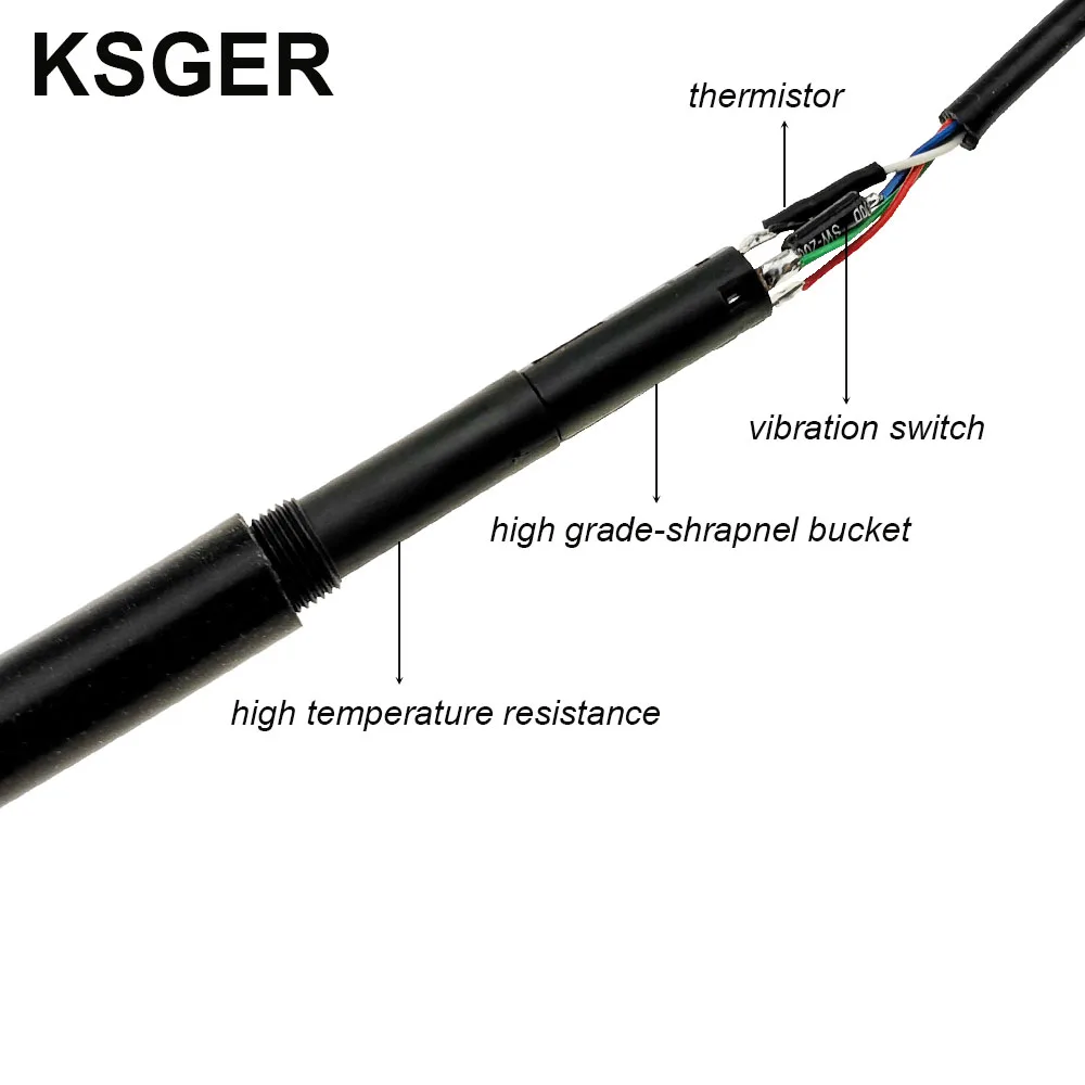 KSGER New T12 ABS Пластиковый DIY FX9501 ручка STM32 OLED паяльная станция сварочный наконечник