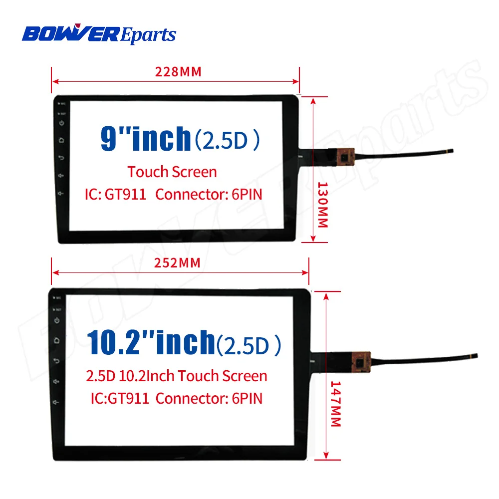2.5D touch panel digitizer sensor for Nissan X-Trail XTrail T32 Qashqai J11 T31 J10 Car Multimedia Video Player Navigation GPS photo