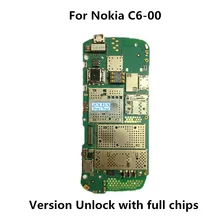 Полная работа разблокирована используется для Nokia C6-00 Материнская плата логическая материнская плата MB пластина