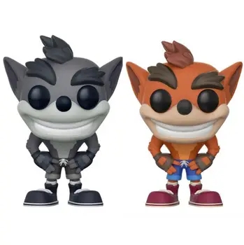 

FUNKO POP Original Crash Bandicoot Collection Model Toys Doll Action Figure Kids Dolls Toy birthday Gift