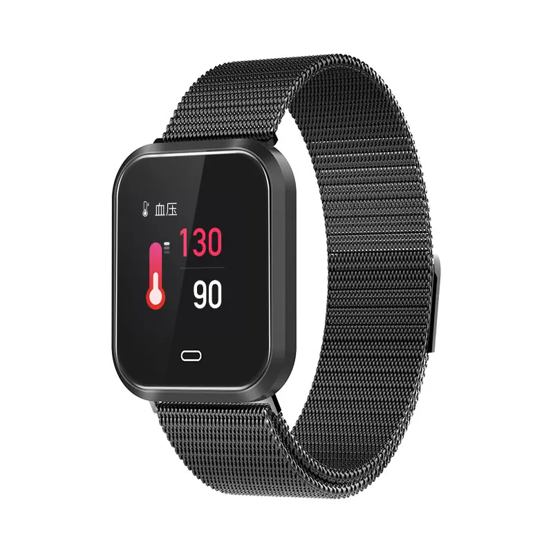 

CD16 Metal Smart Watch Blood Pressure Heart Rate Monitoring IP67 Step Sports Fitness Watch Men Smartwatch For Android IOS