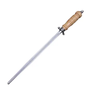 

1PC Stainless Steel Knife Sharpening Rod Professional Knife Sharpener Honing Steel for Home Chefs Cooking