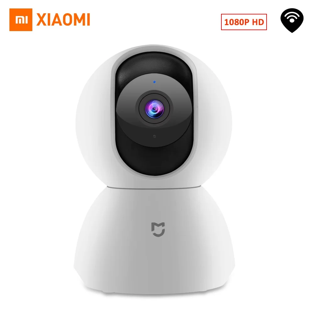 Обновленная версия оригинальная умная ip-камера Xiaomi веб-камера 1080P WiFi панорамирование ночного видения 360 Угол обзора видео камера монитор младенца