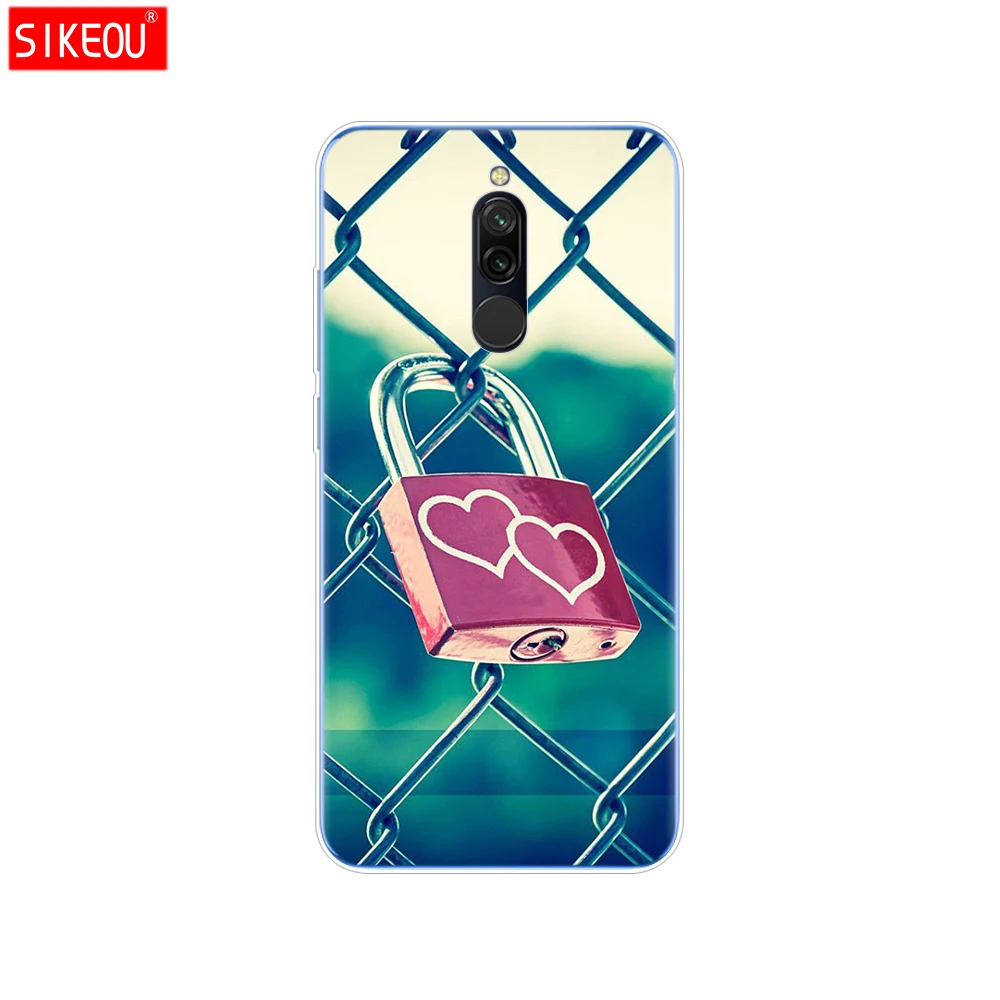 Силиконовый чехол для xiaomi redmi 8 чехол s полная защита мягкая задняя крышка из ТПУ на redmi 8 бампер hongmi 8 чехол для телефона coque cat - Цвет: 12059