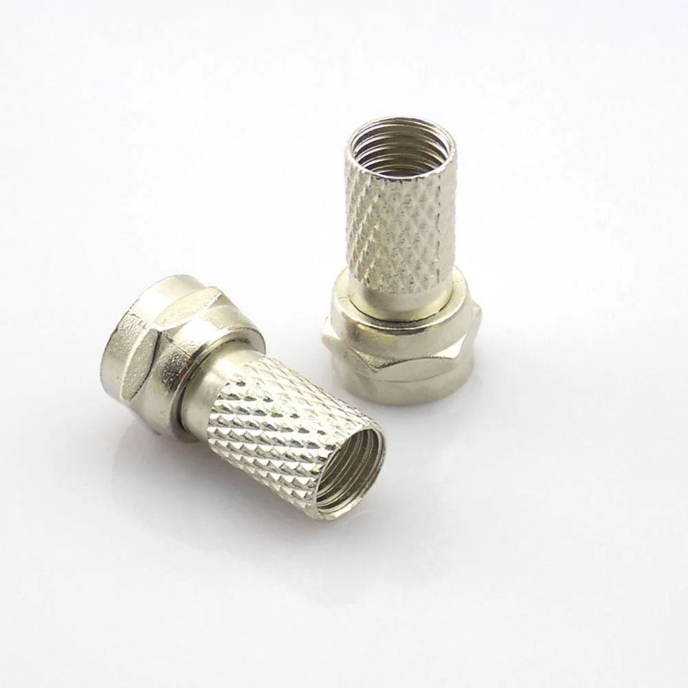 10 шт. соединители для ТВ антенны коаксиальных кабелей|Коробки передач и кабели| |