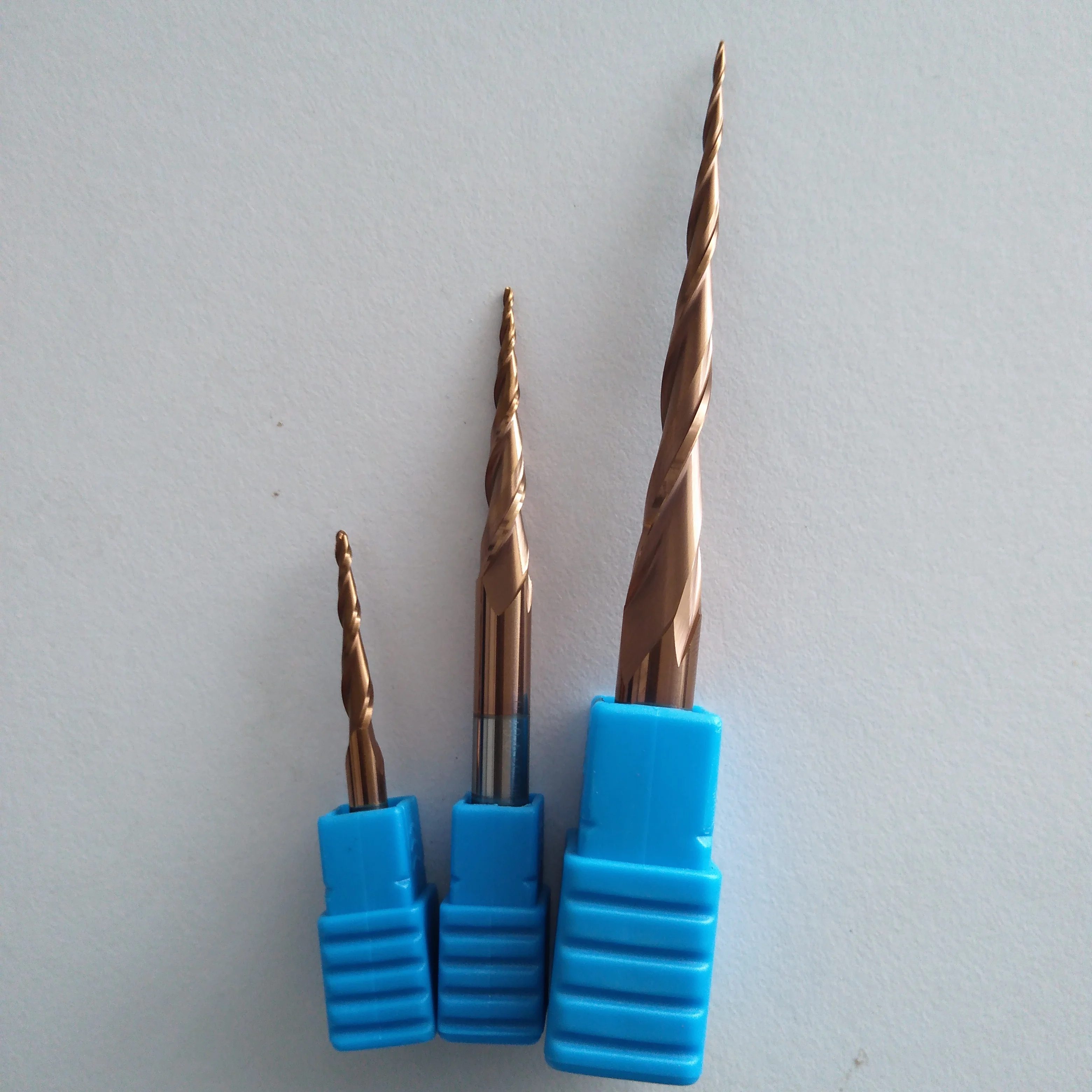 

Концевая фреза HRC55, конический конус с карбидным вольфрамовым покрытием, для резки с ЧПУ, для гравировки