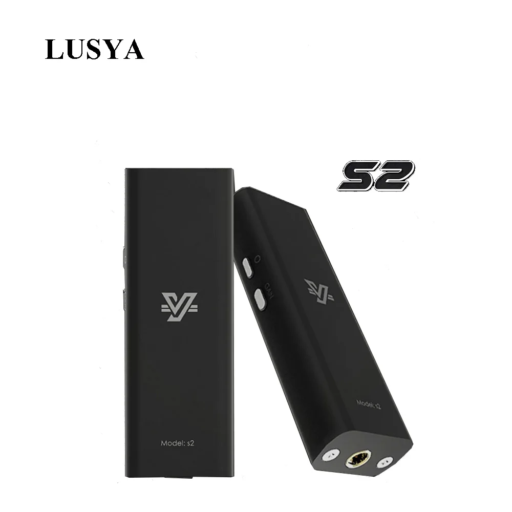 Lusya HIFI AK4497 portable headphone decoding 32 384DSD headphone amplifier support IOS Android T1135
