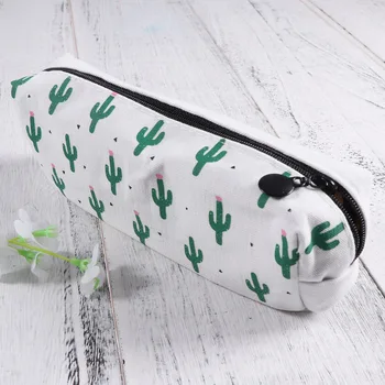 

1PC Convenient Four Cactus Cute Durable Pencil Case Pencil Box for Cosmetics