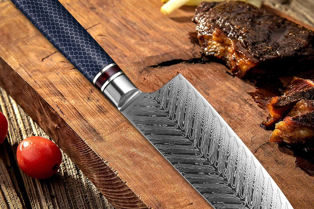 XITUO 8-inch Damascus Steel Chef Knife