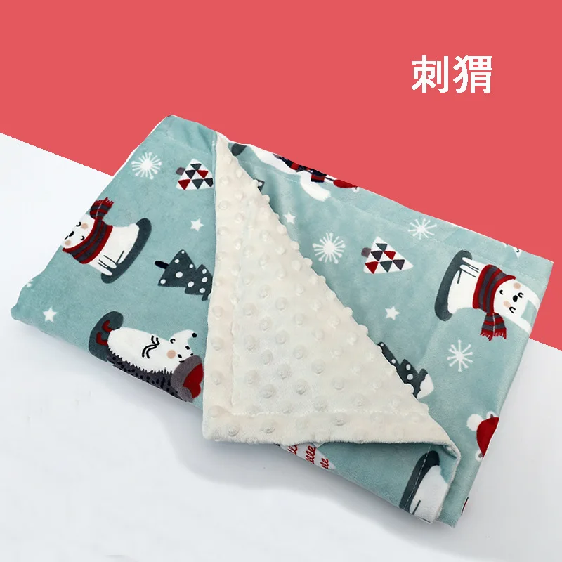 Baby Comfort Blankets Spring Autumn Beanie Blankets Breathable Four Seasons Baby Bedding Kindergarten Summer Cool Quilt