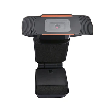 

HD Webcam 1080P USB Camera Rotatable Video Recording Webcam with Microphone for PC Computer