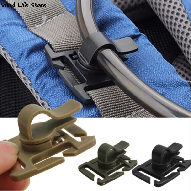 Drinking Tube Clip Rotatable Molle Hydration Bladder Trap Hose Webbing Fits 2 PCS | Спорт и развлечения