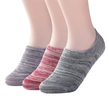 3 пар/лот, носки для женщин,, модные зимние спортивные дышащие хлопковые носки, короткие носки, женские повседневные полосатые теплые короткие носки