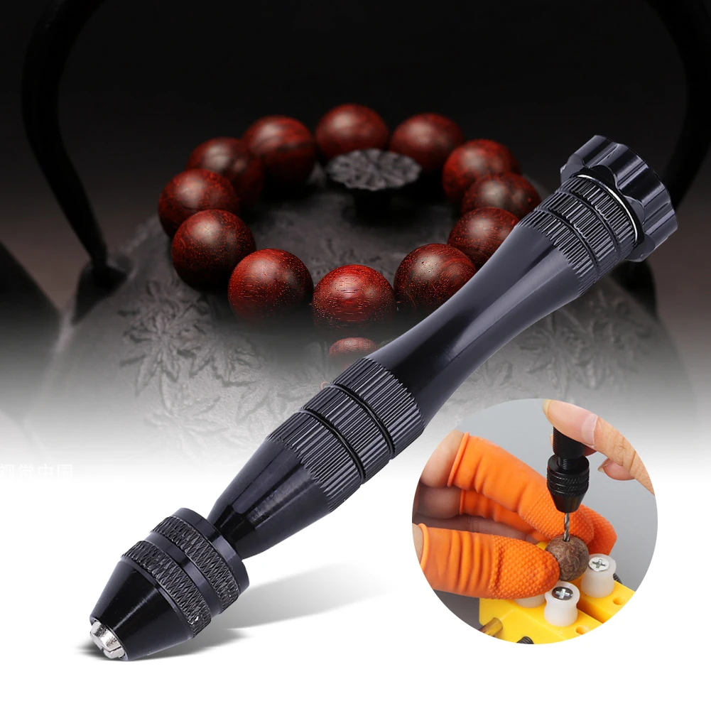 

Aluminum Alloy High Accuracy Hand Twisted Drill Woodworking Engraving Punching Tools