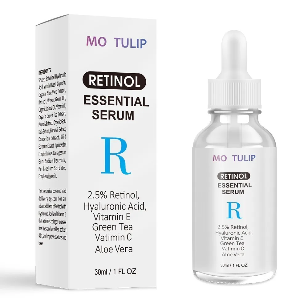 MO TULIP Retinol 2.5% Face Facial Serum Vitamin C Serum Firming Repair Skin Anti Wrinkle Anti Aging Serum lifting Skin Care MO TULIP Retinol 2.5% Face Facial Serum Vitamin C Serum Firming Repair Skin Anti Wrinkle Anti Aging Serum lifting Skin Care