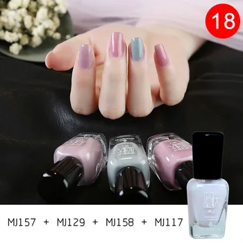 

Hot 4 Pcs Peel Off Nail Polish Kit Breathable Non Toxic Peelable UV Gel Nail Lacquer CNT 66