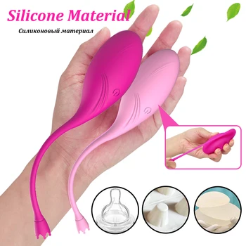 FLXUR Panties Wireless Remote Control Vibrator Egg Vibrating Panties Wearable Dildo G Spot Vaginal Clit Adult Sex Toy for Women 4