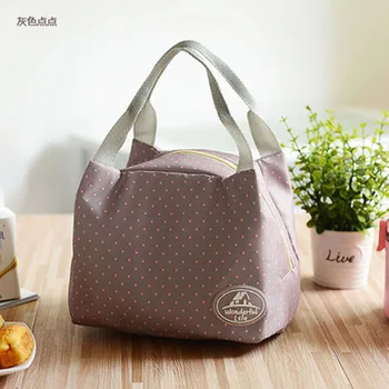 

Hot Sales New Style Cold Insulation Thermal Bag Thick Bento Box Bag Ice Pack Students Hand Waterproof Lunch Lunch Box Bag