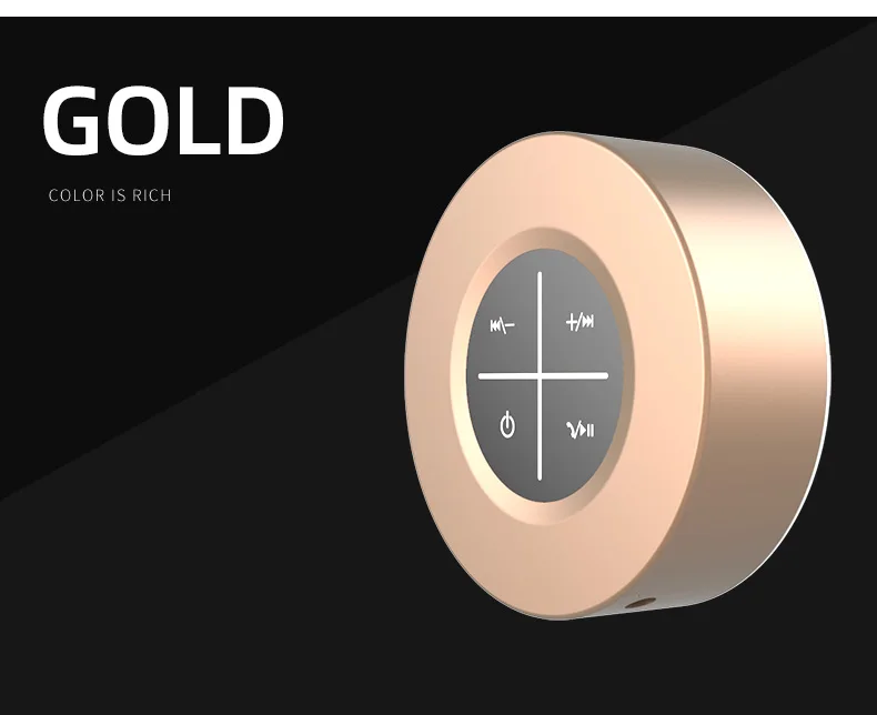 Y8 Bluetooth динамик A10 маленький металлический Стерео Мобильный телефон компьютер ноутбук сабвуфер маленький стальной пистолет вставной маленький динамик - Цвет: Золотой