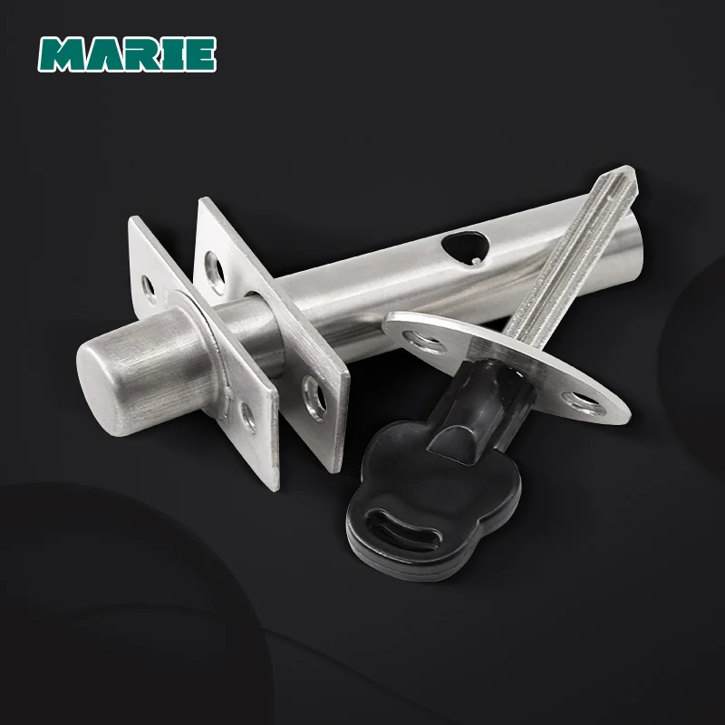 Stainless steel thickened mounted wooden door latch vintage door Bolts