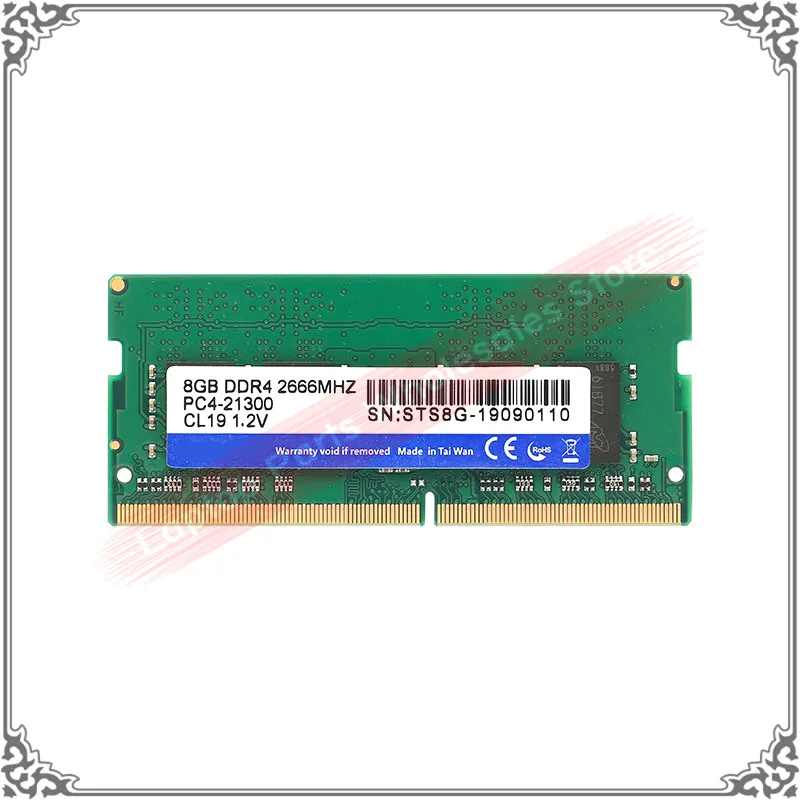 Ноутбук 4GB 8GB DDR4 2666MHZ PC4-21300 CL19 1,2 V STS8G-19090110 ddr 4 PC ram 4 GB/8 GB память для ноутбука