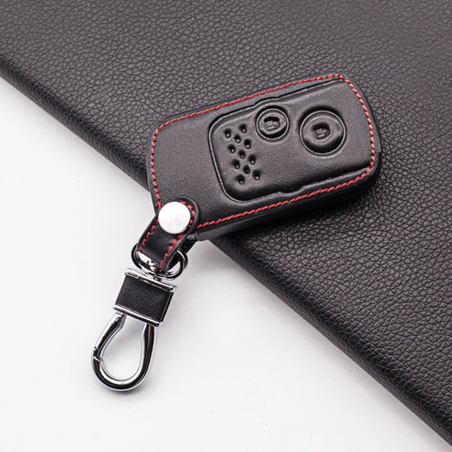 Hot Sale Leather Car Key Fob Shell Case Cover For Honda Accord Civic