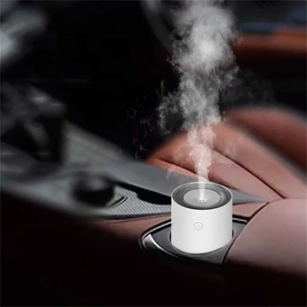 USB Car Humidifier Air Purification Colorful LED Household Lamp Humidifier