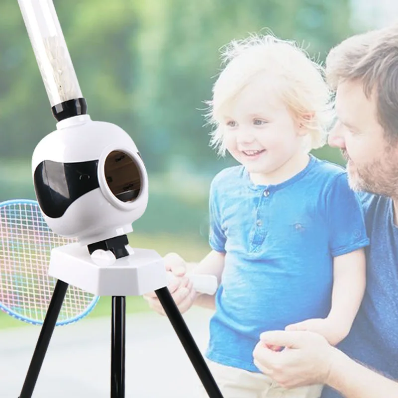

Professional Badminton Server Portable Automatic Serving Accompanier Badminton Beginner Trainer Serving Practice Machine HW224