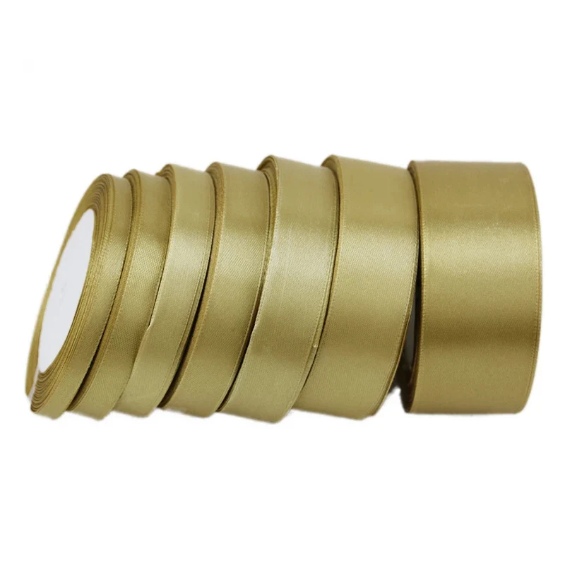 45 yards New 1cm Gold Silk Small Fragrant Pearl Ribbon DIY Handmade Beaded  Ribbon Tape - AliExpress